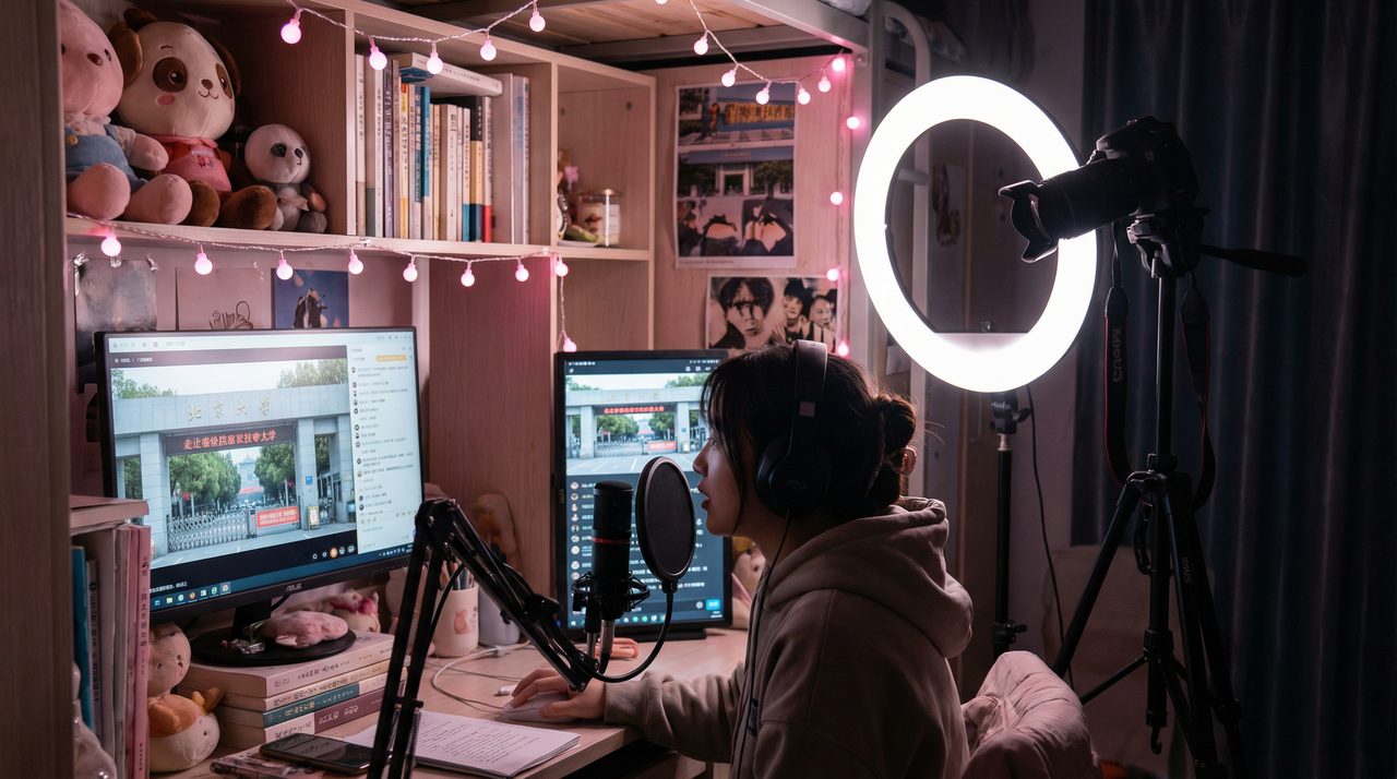 校花传媒直播：【传媒直播】校花传媒教程直播：短传媒制作技巧分享